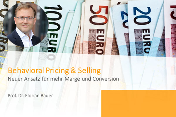 Behavioral Pricing & Selling