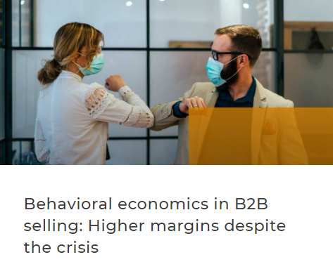 Behavioral economics in B2B selling
